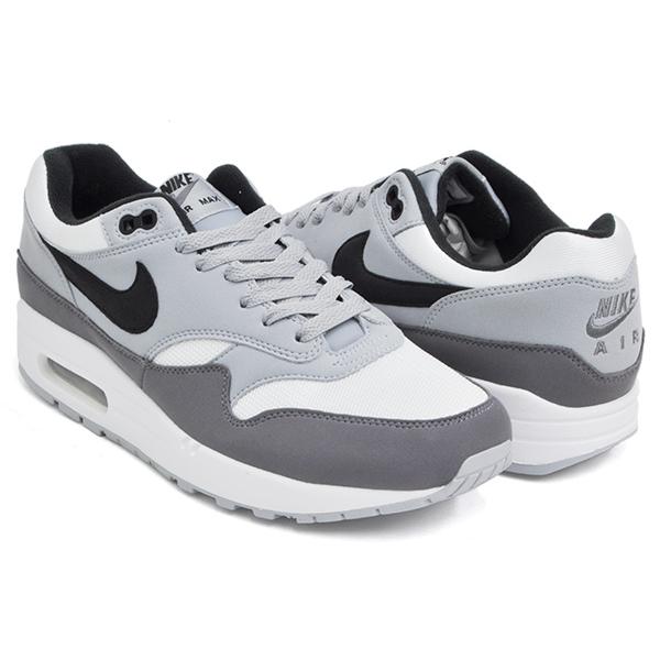 nike air max 1 white black wolf grey