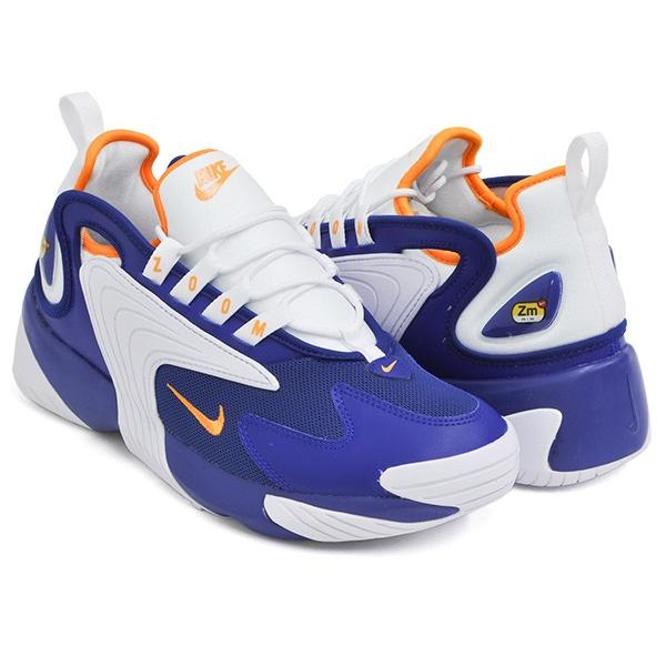 NIKE ZOOM 2K 【ナイキ ズーム ツーケー ラン 2000】 DEEP ROYAL BLUE / ORANGE PEEL  :ao0269-400:GETTRY - 通販 - Yahoo!ショッピング