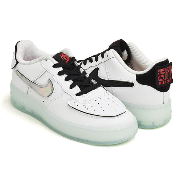 Nike Af 1 1 Gs ナイキ エア フォース ジーエス グレード スクール Summit White Multi Color Black Dh7341 100 Gettry 通販 Yahoo ショッピング