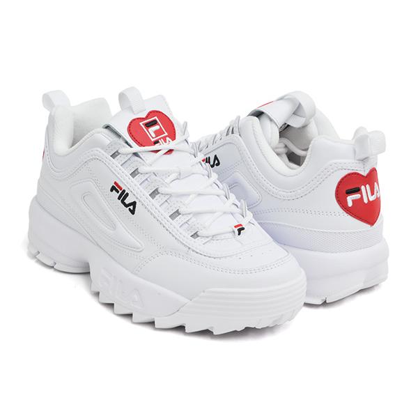 Fila Disruptor Ii Heart Wmns フィラ ディスラプター 2 ハート ウィメンズ バレンタイン White Black Fila Red 5bm 113 F0500 0113 Gettry 通販 Yahoo ショッピング