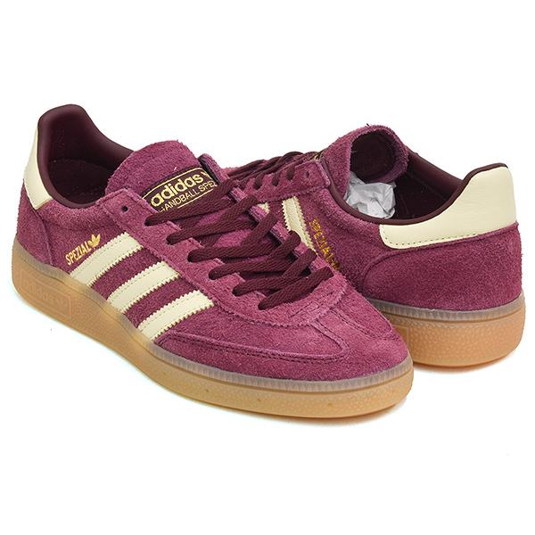 【並行輸入品】[現価格での販売は9/16 0:00まで]adidas HANDBALL SPEZIAL W 【アディダス ハンドボール スペツィアル ウィメンズ】 MAROON / WARVAN / GOLDMT