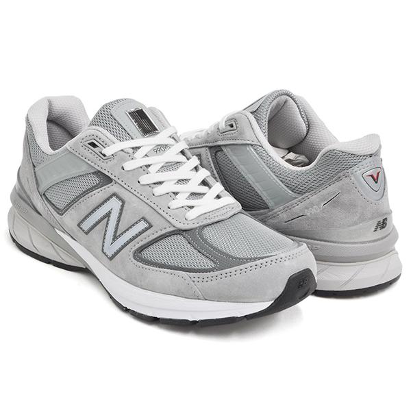 NEW BALANCE M990 GL5 【ニューバランス 990 V5 5代目 Dワイズ】 【メイド イン アメリカ USA】 GREY  (WIDTH:D) :m990gl5:GETTRY - 通販 - Yahoo!ショッピング