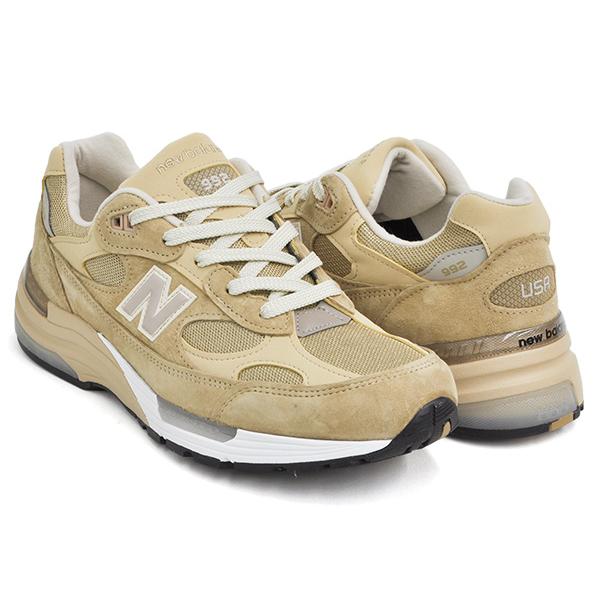NEW BALANCE M992 TN 【ニューバランス 992 Dワイズ】 【メイド イン アメリカ USA】 TAN / WHITE (WIDTH:D) :m992tn:GETTRY - 通販 - Yahoo!ショッピング