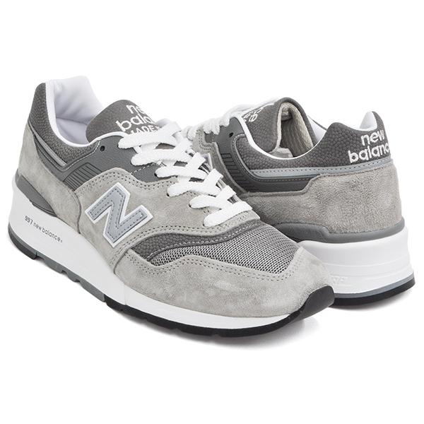 NEW BALANCE M997 GY2 【ニューバランス 997 メイド イン アメリカ USA Dワイズ】 GREY (WIDTH:D)