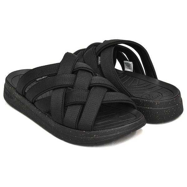 [現価格での販売は9/16 0:00まで]MALIBU SANDALS ZUMA LX RECYCLED 【マリブ サンダルズ ズマ エルエックス リサイクルド】 BLACK / BLACK