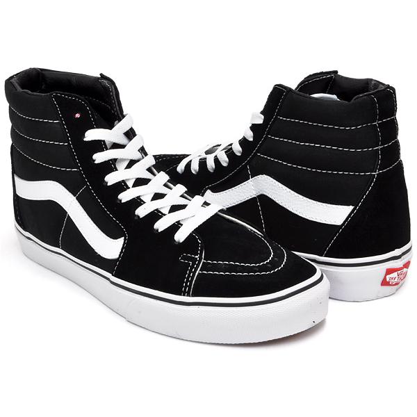 vans black in white