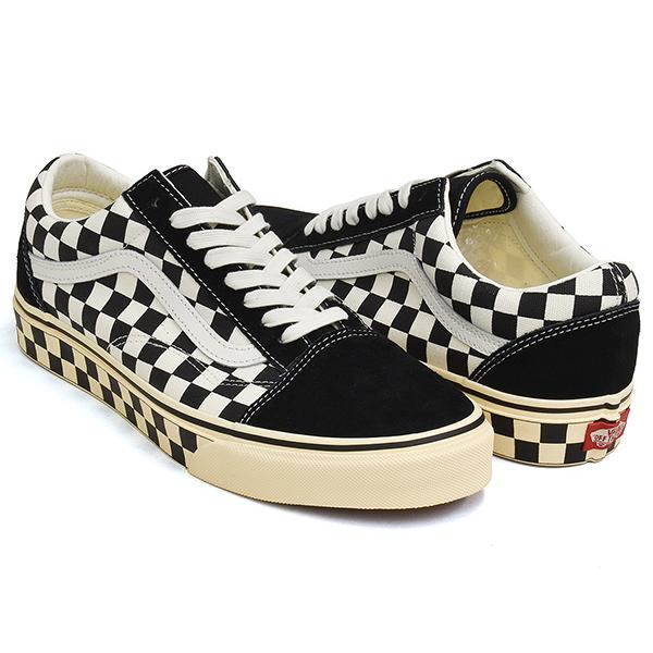 【並行輸入品】[現価格での販売は9/16 0:00まで]VANS OLD SKOOL 【バンズ オールドスクール チェッカー ブラック】 CHECKERBOARD BLACK / MARSHMALLOW