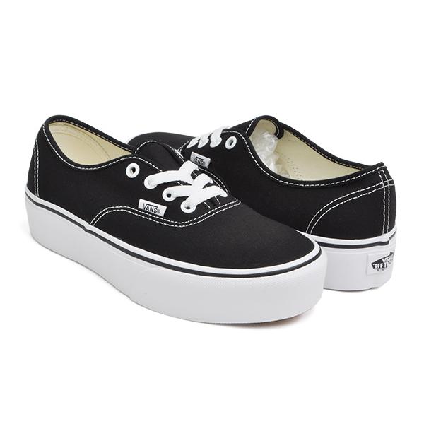 VANS AUTHENTIC PLATFORM 2.0 【バンズ オーセンティック プラットフォーム 厚底】 BLACK  :vn0a3av8blk:GETTRY - 通販 - Yahoo!ショッピング