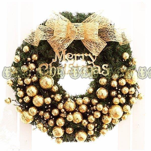 店長おすすめ クリスマスリース ドア飾りリボン クリスマス飾り 大きいサイズ 玄関飾り おしゃれ 40cm壁掛け 店舗用 法人用 Aki Sd Getゆたか 通販 Yahoo ショッピング