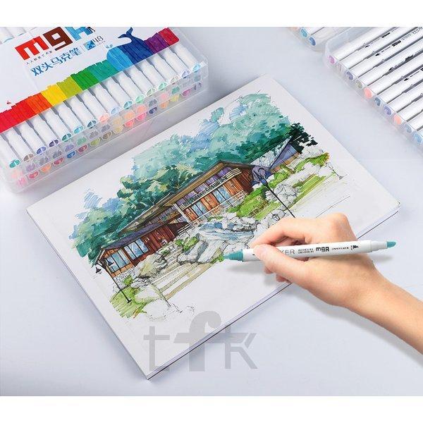 水彩毛筆 水彩ペンセット 筆ペン ブラシペン 描画 落書 2種類のペン先 太字 細字 油性コミック用 携帯便利 美術 画材 子供 初心者用 Iv63s3caqb 画材 アート用品 Currierforcommissioner Org