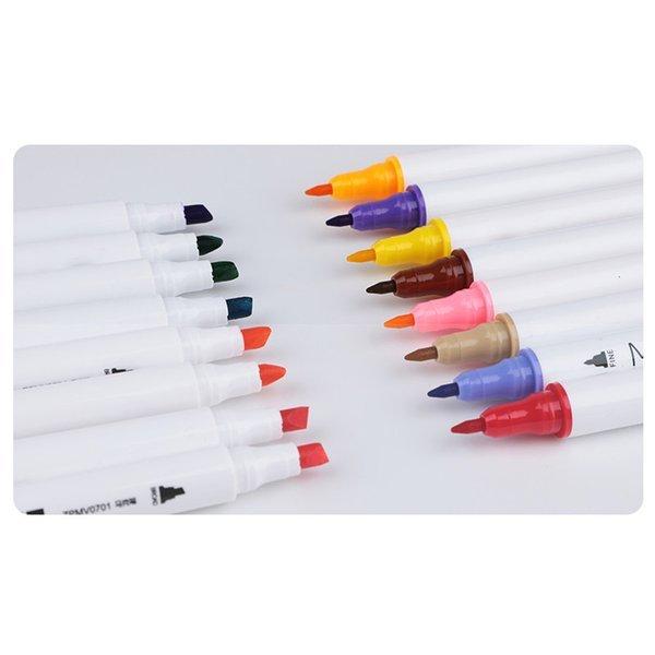 水彩毛筆 水彩ペンセット 筆ペン ブラシペン 描画 落書 2種類のペン先 太字 細字 油性コミック用 携帯便利 美術 画材 子供 初心者用 Iv63s3caqb 画材 アート用品 Currierforcommissioner Org