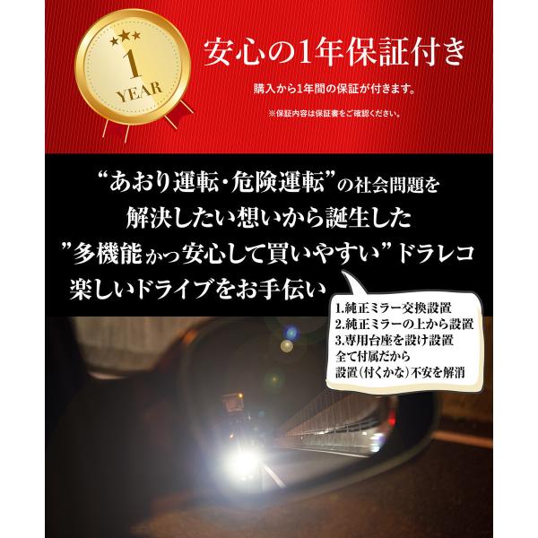 ドライブレコーダー 1年保証 ミラー あおり防止 前後 Etc 探知機 ドライブレコーダー Gps インナーミラー 2カメラ ノイズ対策済 Sh1 広角 Big スマートルームミラー 衝撃録画 駐車監視対応 Gps