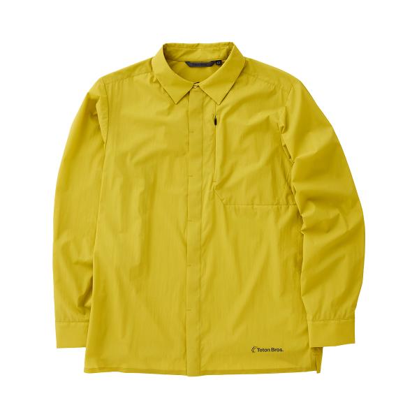 Teton Bros ティートンブロス SWEET WATER SHIRT アウトドア 登山 キャンプ  自転車 ファッション 旅行 YELLOW