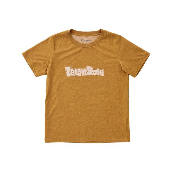 Teton Bros ティートンブロス TB LOGO TEE アウトドア 登山 キャンプ  自転車 ファッション 旅行 YELLOW