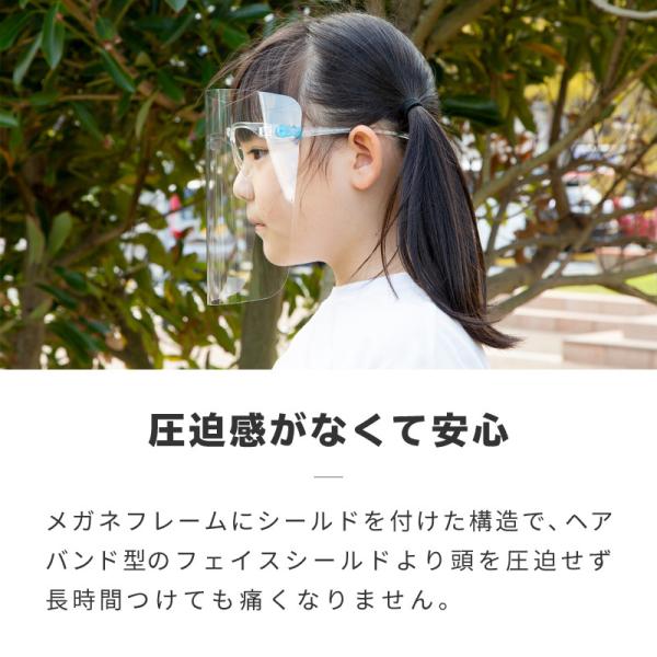 送料無料 フェイスシールド メガネ 眼鏡型 メガネタイプ 子供用 眼鏡の上から 透明 クリア フェイスガード めがね メガネ型 フェイスマスク 10枚 742b Buyee Buyee Japanese Proxy Service Buy From Japan Bot Online