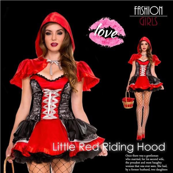 コスプレ 衣装 赤ずきん 大人 ハロウィン ディズニー風 かわいい セクシー コスチューム 赤ずきんちゃん 童話 ジージーバンク ヤフー店 通販 Yahoo ショッピング