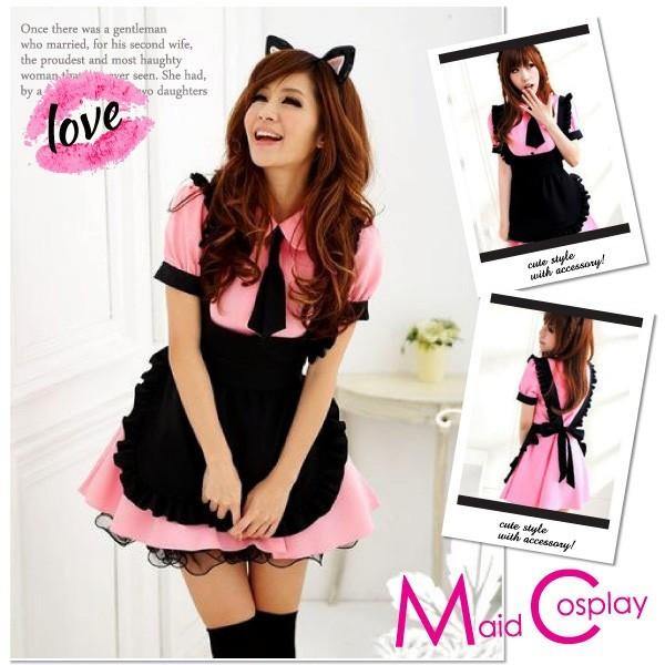 コスプレ 衣装 メイド ピンク ネコ耳 ロリータ ハロウィン メイド服 かわいい セクシー コスチューム ワンピース アキバ 仮装 クリスマス Buyee Buyee Japanese Proxy Service Buy From Japan Bot Online