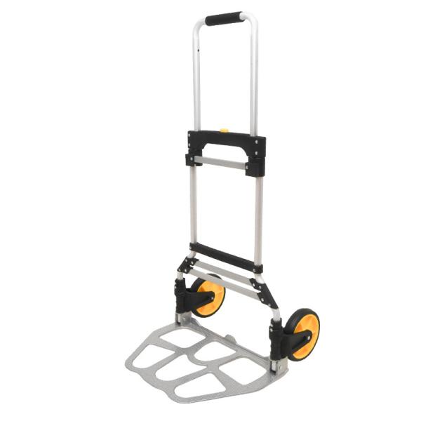 キャリーカート 折りたたみ 軽量 頑丈 アルミ製 耐荷重 100kg 荷物 搬入 搬出 運搬 旅行 レジャー
