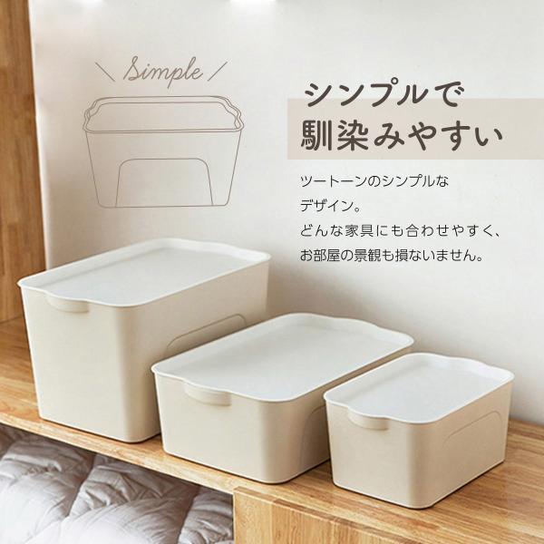 送料無料 収納ボックス 収納ケース フタ付き おしゃれ プラスチック L スタッキングボックス 蓋付き 便利 小物 おもちゃ 373 Buyee Buyee Japanese Proxy Service Buy From Japan Bot Online
