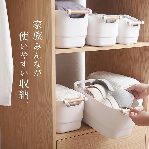 収納ボックス 収納ケース おしゃれ プラスチック 取っ手 L ストレージボックス 収納 北欧 10 Off 大 バケット 小物入れ 391