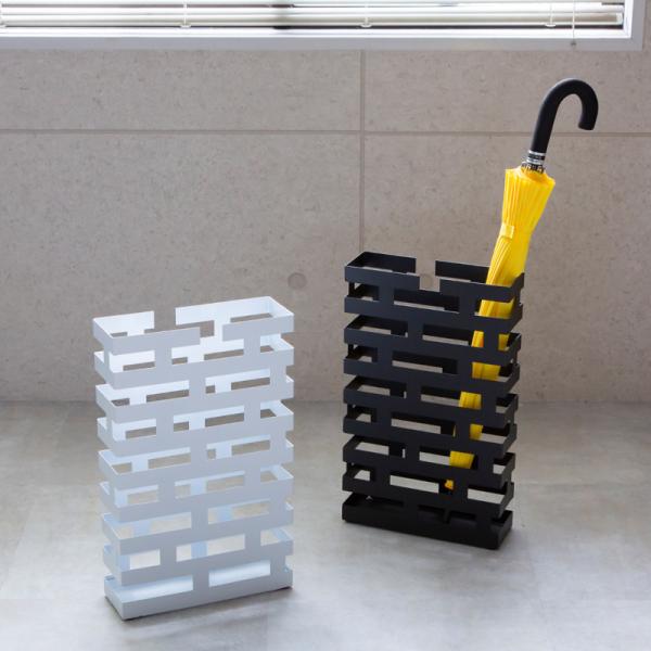 送料無料 傘立て おしゃれ 北欧 スリム 屋外 屋内 スチール 受け皿付 店舗 公式ストア 来客 オシャレ 自宅 536 スタイリッシュ 折り畳み 傘 アンブレラスタンド