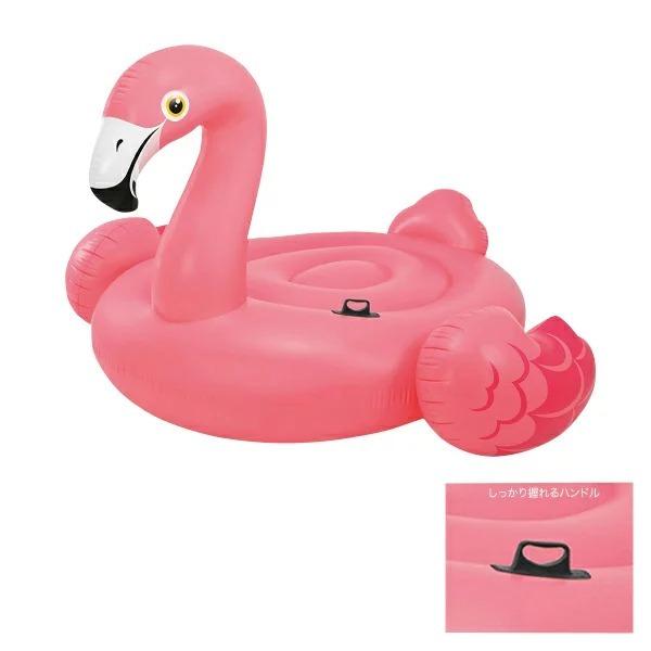 浮き輪 フロート フラミンゴ 大きな浮き輪 2.18m 海水浴 海 プール  