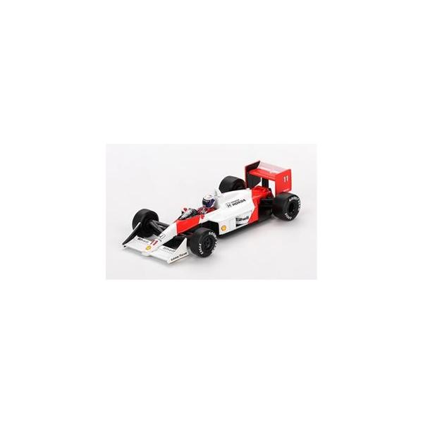 1/64 McLaren MP4/4 日本グランプリ 1988 2位入賞車#11 アラン・プロスト MGT01123-L 完成品ミニカー