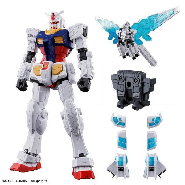 【ガンプラ】　ガンプラレアキットセット　組み立て済み EXPO2025 ENTRY GRADE 1/144 RX-78F00/E ガンダム＋EX-001