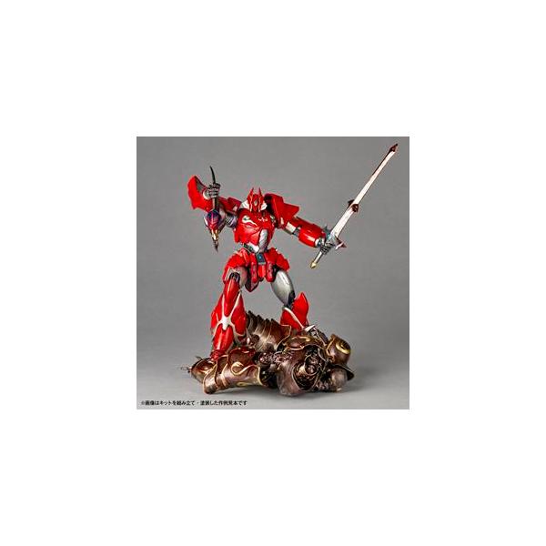 ARTPLA SCULPTURE WORKS 機甲界ガリアン 鉄の紋章 鉄巨神vs邪神兵 組み立て式プラモデル
