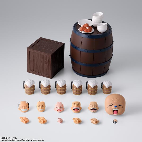 S.H.Figuarts ONE PIECE 宴セット -麦わらの一味- 塗装済み可動
