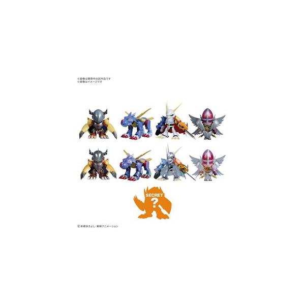 PLABAKO デジモンアドベンチャー(全8種+シークレット1種) 組み立て式