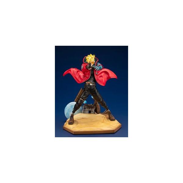 コトブキヤ PV099 ARTFX J ヴァッシュ・ザ・スタンピード TRIGUN STAMPEDE Ver. PVC塗装済み完成品フィギュア
