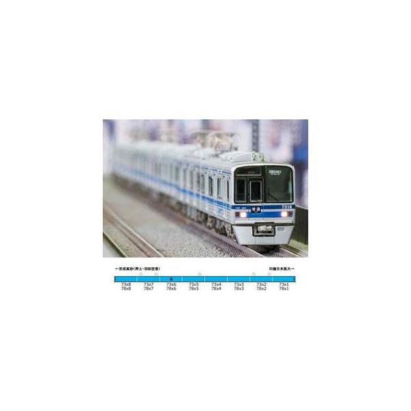 (9/30まで)1276T 北総鉄道7300形（7800形）8両セット Amazon | グリーンマックス Nゲージ 北総鉄道7300形 (7800形)8両