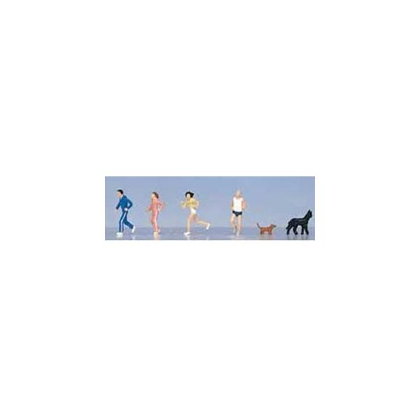 ジオタウン 犬とジョギング 24-216 Nゲージ