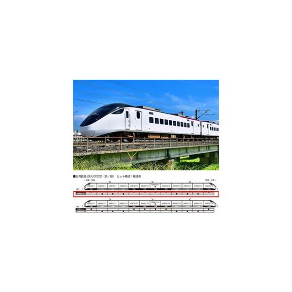 台湾鉄路 EMU3000(赤) 6両増結セット 10-1791 Nゲージ