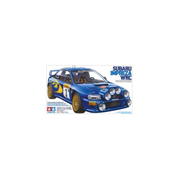 1/24 スバルインプレッサWRC ’98モンテカルロ仕様 24199 組み立て式プラモデル