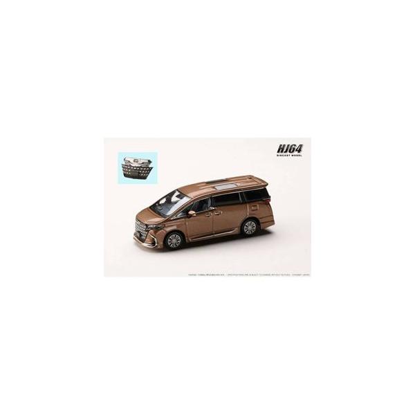 1/64 トヨタ アルファードZ H40W/純正オプション プレシャスレオブロンド HJ642078CG 完成品ミニカー