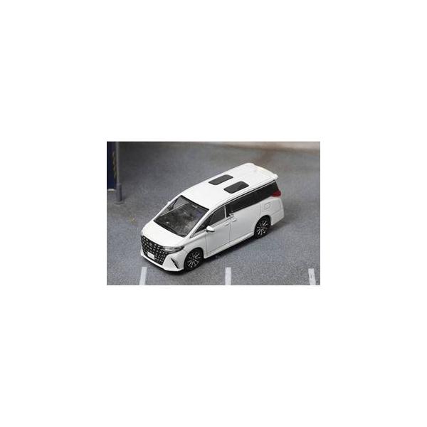 1/64 Toyota Alphard 2024 右ハンドル仕様 ホワイト LL-041-182 完成品