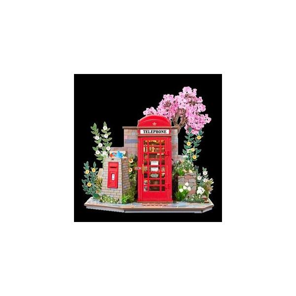 3Dウッドパズル Blossom Book Booth TGS05 DIYキット