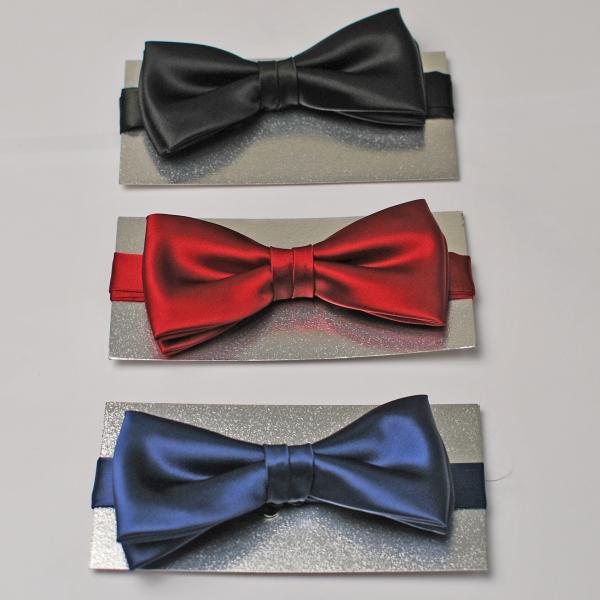 タキシード用蝶タイ　メール便(クロネコゆうパケット便)可　バタフライ　5色 JN9501 ブラック　紺 　シルバー　エンジ　白 フォーマル 蝶ネクタイ  黒 慶事 パーティー 式典 大人用 　宅配便のみプラスチックケース入り。クロネコゆうパ...