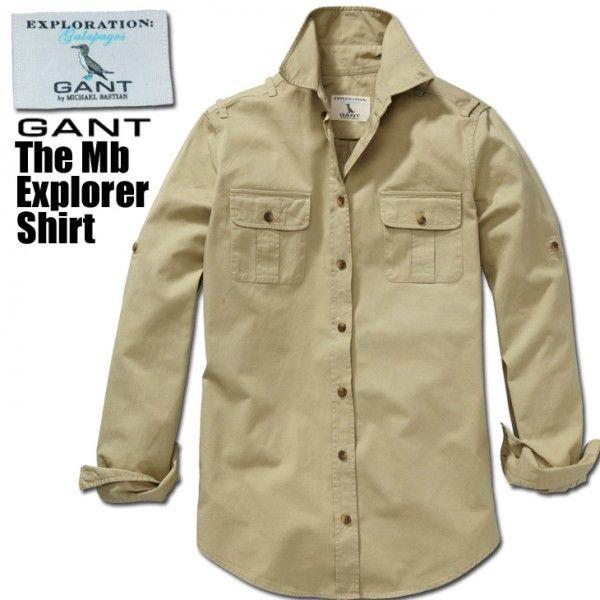 GANT by Michael Bastian (ガントバイ マイケル バスティオン) The Mb Explorer Shirt (エクスプローラー シャツ)ボタンダウン シャツ