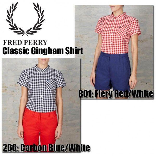 FRED PERRY（フレッドペリー） Classic Gingham Shirt(クラシック