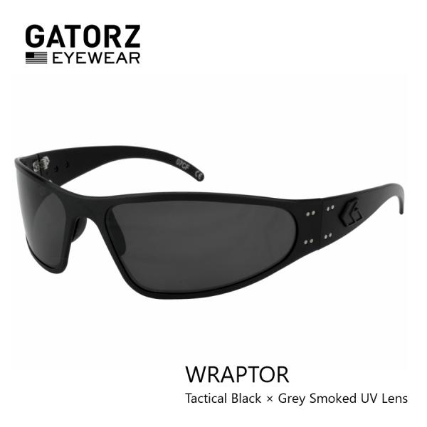 GATORZ WRAPTOR TACTICAL BLACK FRAME x SMOKE UV LENSES (ゲイターズ ラプター タクティカル  ブラックフレームｘスモークUVレンズ） :WRABLK01MBP:サングラスのギアラボ365 - 通販 - Yahoo!ショッピング