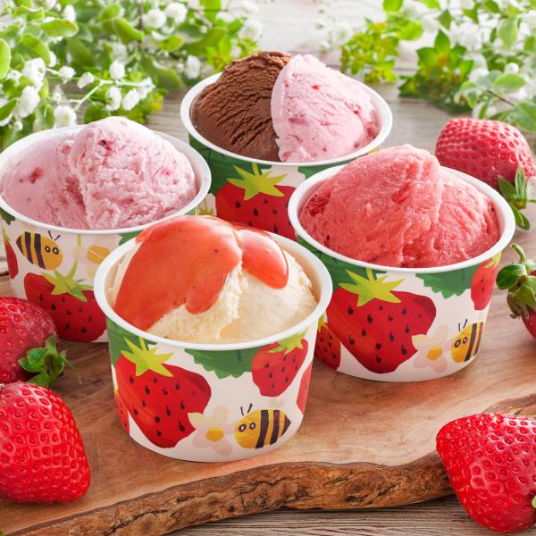福岡 博多あまおうのこだわりアイス 合計30個 アイスクリーム 送料無料 ギフト 贈答品 誕生日 お祝い 内祝い 父の日 お中元