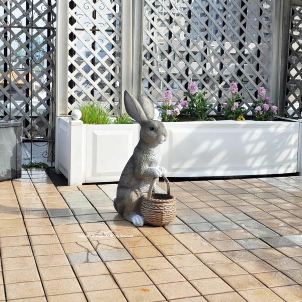 送料無料】ラビットポット 高さ50cm 【ガーデニング雑貨