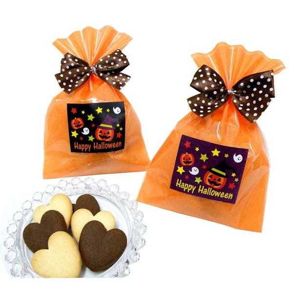 ハロウィンクッキー ハロウィン クッキー パーティー お菓子 プチギフト 結婚式 安い イベント 景品 粗品 バラマキ[HF-2022a]