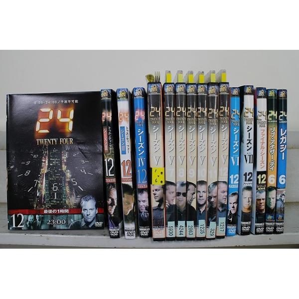 【中古】24 TWENTY FOUR レガシー 全6巻セット【レンタル落ち】 DVD 24 TWENTY FOUR シリーズ完結 全96巻 + リブ・アナザー・デイ 全6