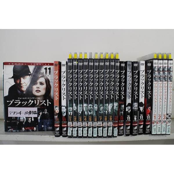DVD ブラックリスト シーズン1〜9 ※シーズン4の10巻欠品 +