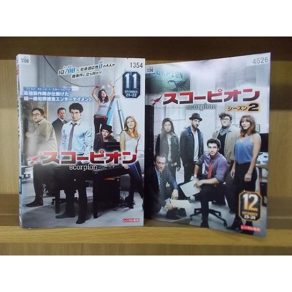 DVD SCORPION スコーピオン シーズン1〜2 全23巻 ※ケース無し発送