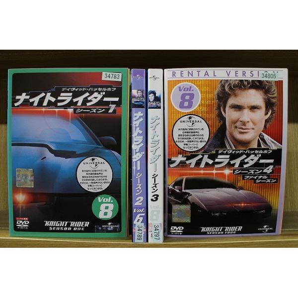DVD ナイトライダー シーズン1〜4 シリーズ完結 全30巻 ※ケース無し
